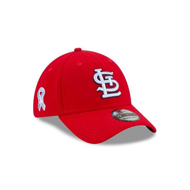 MLB St. Louis Cardinals Father's Day 39Thirty Stretch Fit (MPO5070) - Red New Era Caps